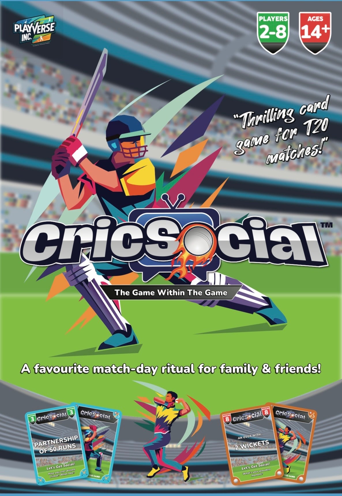 CricSocial™ – The Ultimate Cricket-Based Card Game