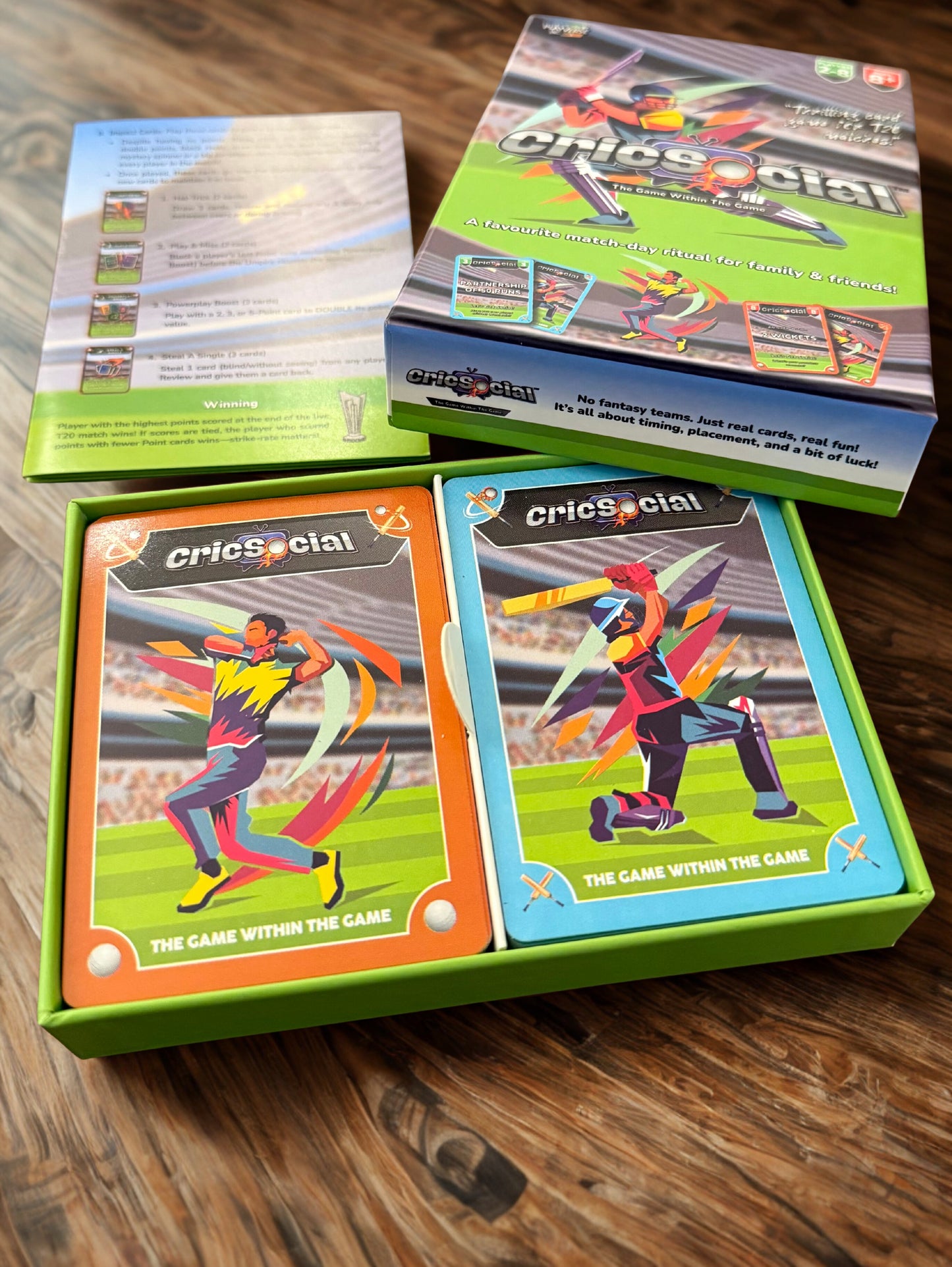 CricSocial™ – The Ultimate Cricket-Based Card Game